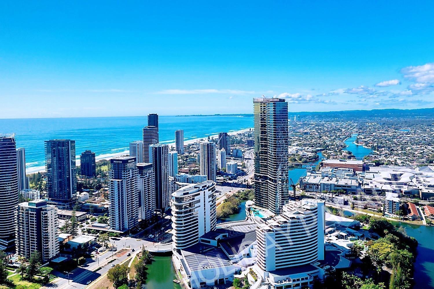 Luxury S Casino Residences Broadbeach - Holiday Paradise Голд-Кост Экстерьер фото